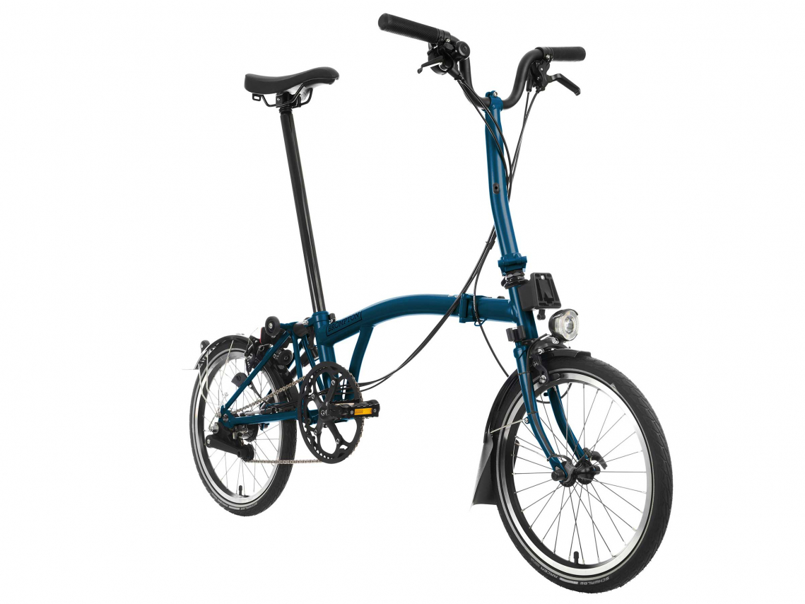 Brompton C Line Explore Midden Ocean Blue