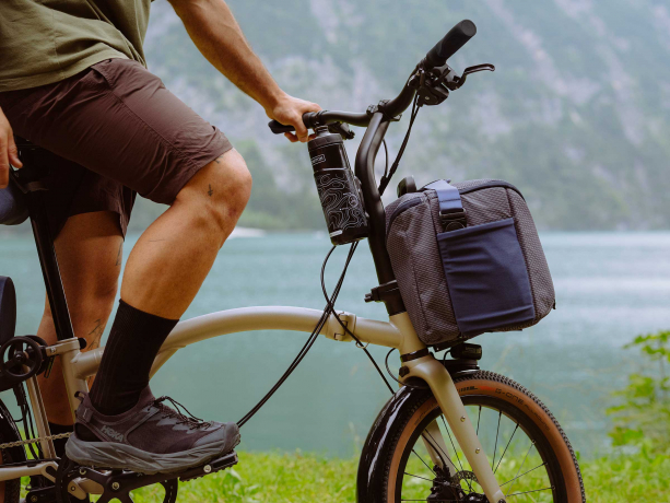 Brompton Electric Bag Large G Line Dark Grey