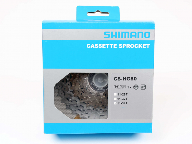 Shimano LX Cassette HG80  9SP (11-34T)