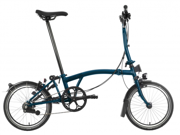 Brompton C Line Explore Midden Ocean Blue