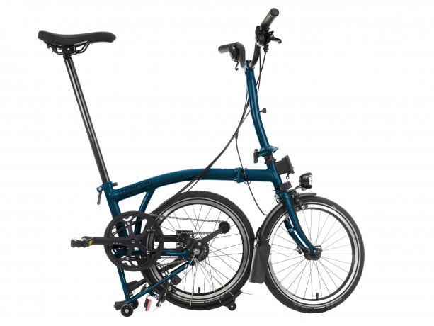 Brompton C Line Explore Midden Ocean Blue