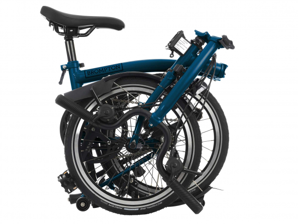 Brompton C Line Explore Midden Ocean Blue