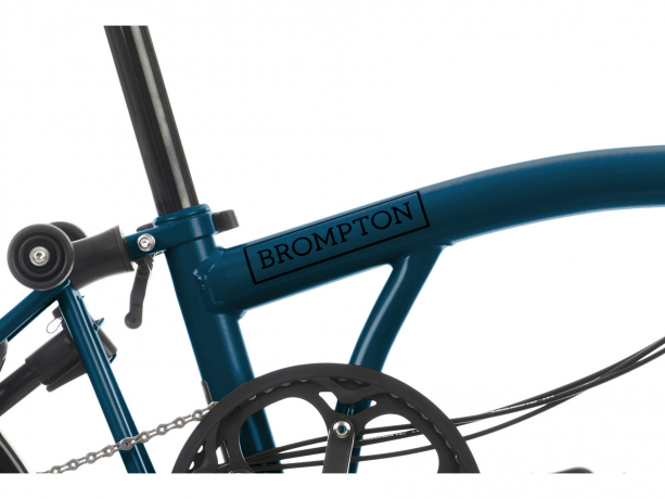 Brompton C Line Explore Midden Ocean Blue