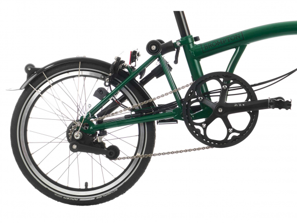 Brompton C Line Explore Racing Groen