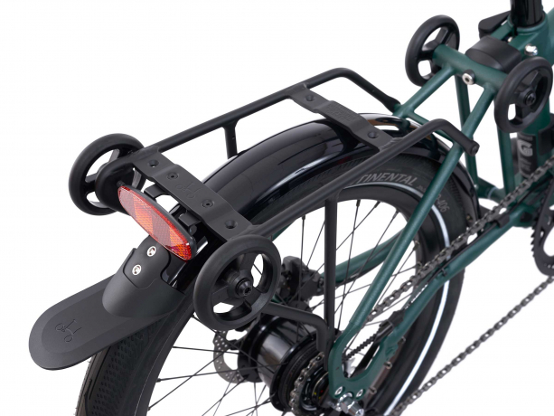 Brompton Advance Bagagedragerset incl. Spatbord & Rollers G-Line